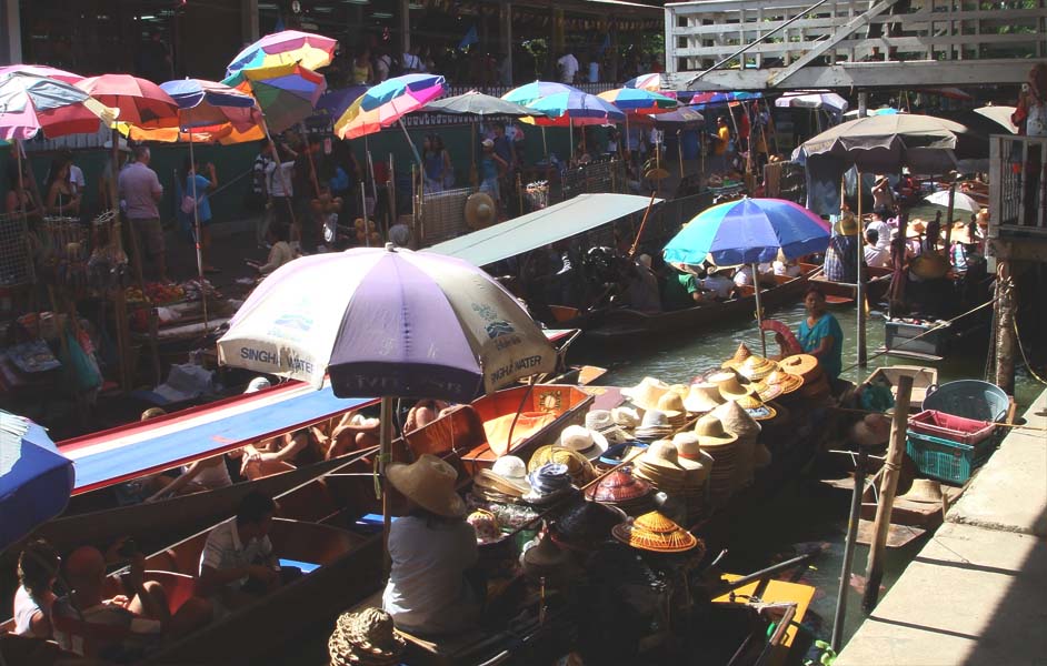 floating market Bangkok