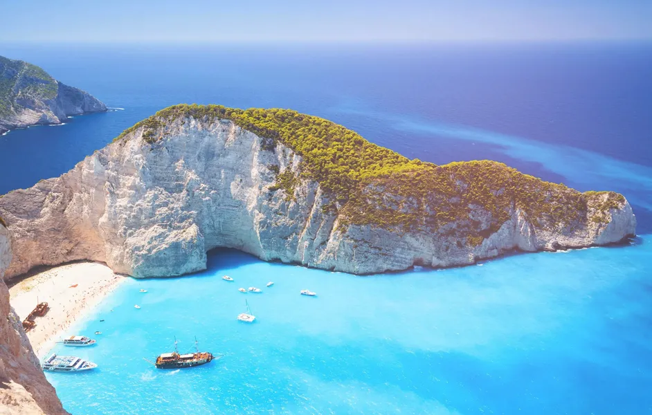 Zakynthos – Home to Navagio Beach (Shipwreck Beach)
