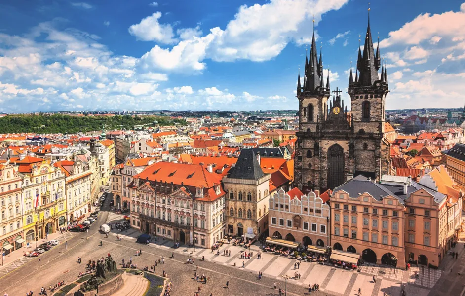 Prague, Czech Republic: Fairytale Autumn Colors