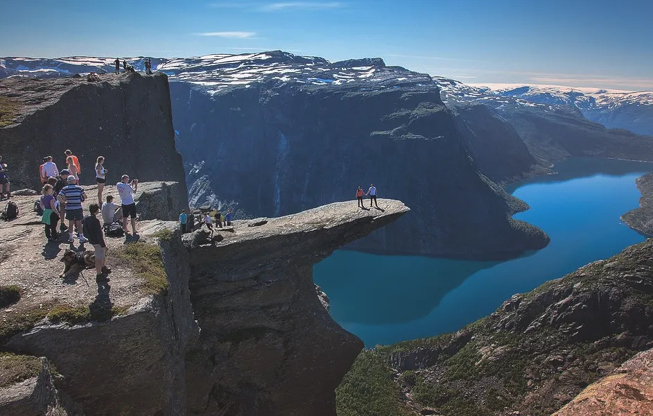 Best Places To Visit In Europe In Trolltunga, Norway