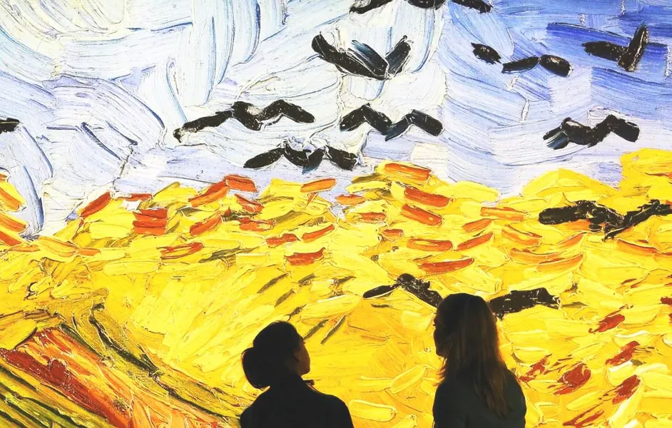 People looking at Van Gogh's Painting - Last Minute Van Gogh Museum Tickets