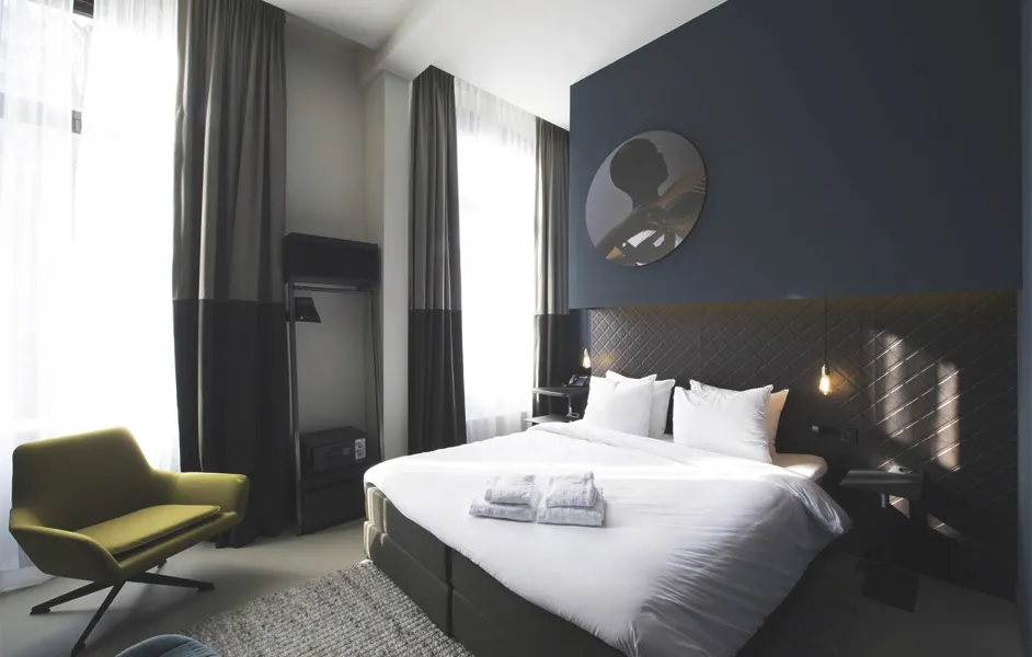 boutique hotel room interior