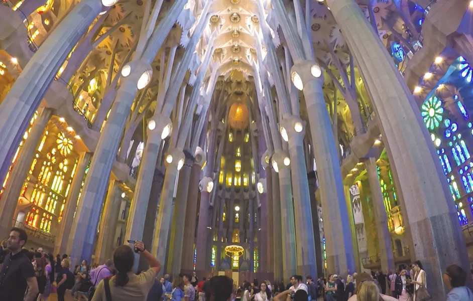 Inside the Basilica