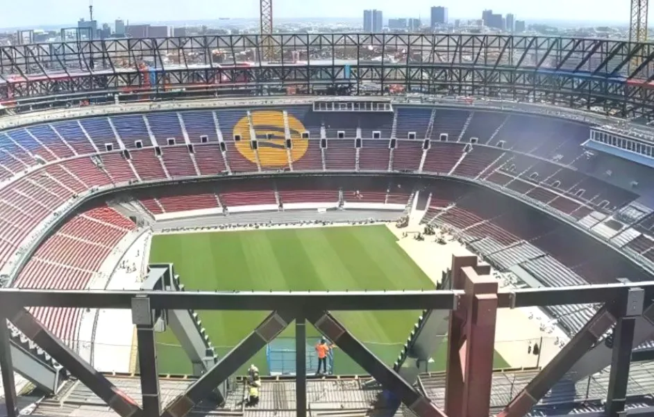 How Big is Camp Nou - Construction Viewpoint