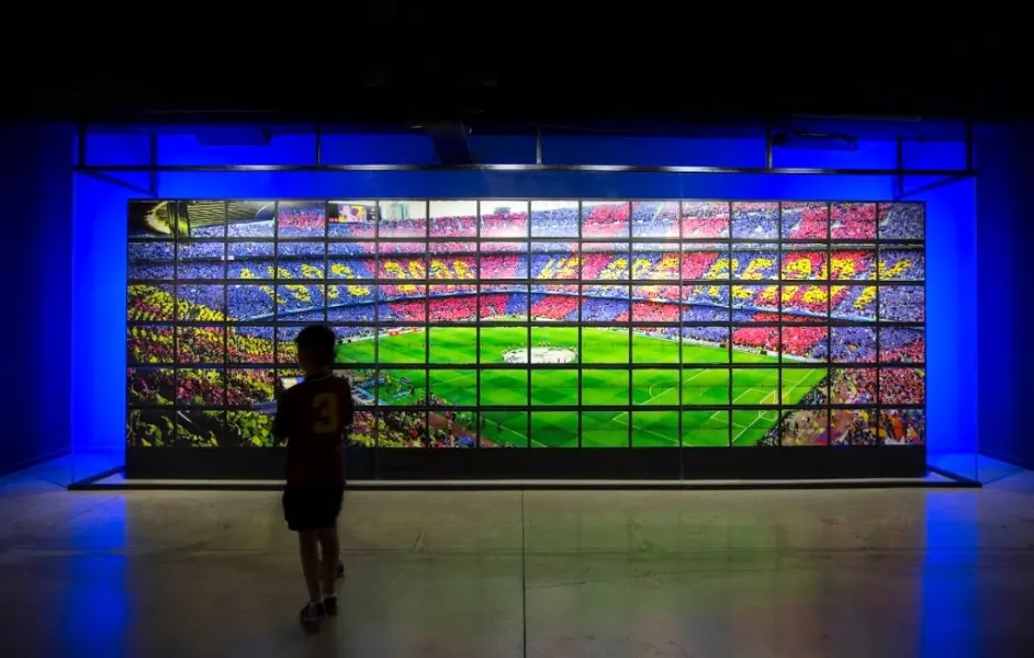 Spotify Camp Nou Live immersive room